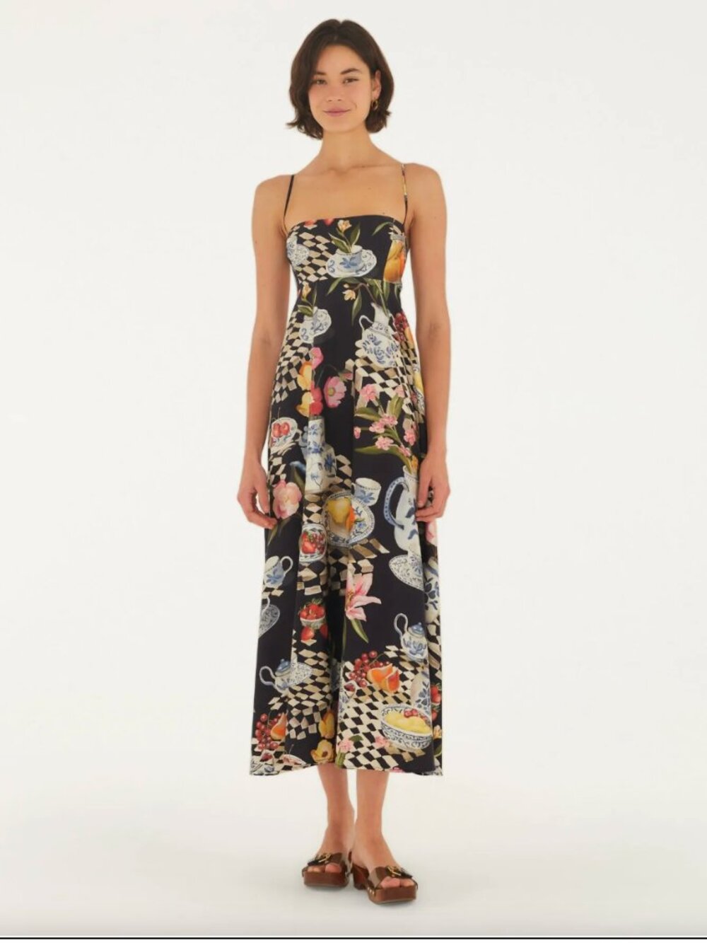๐บ Farm Rio Vibrant Maxi Dress NWT!